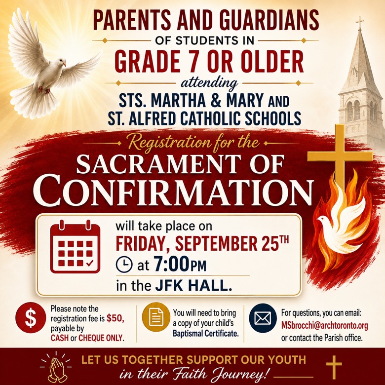 Confirmation registration Confirmation registration