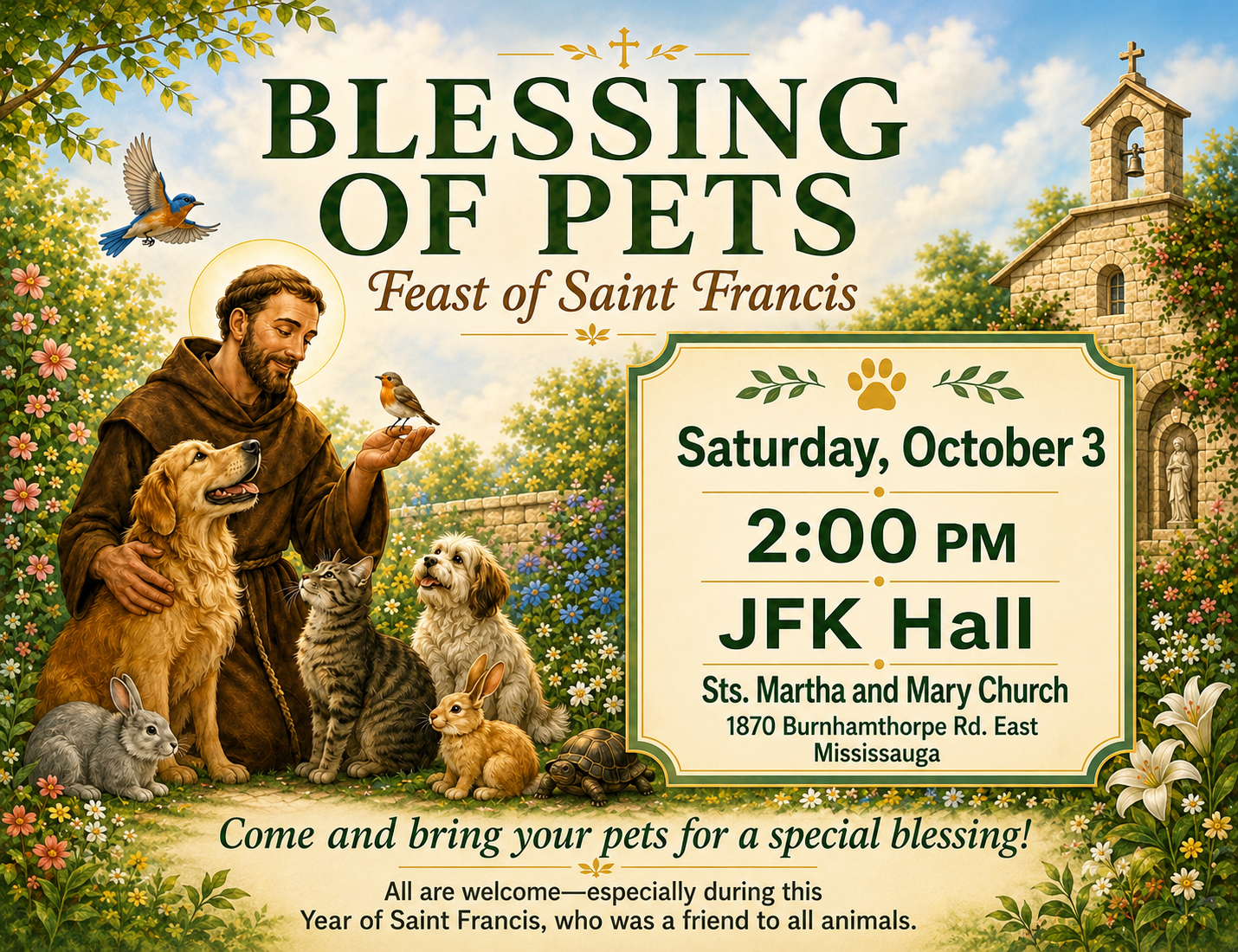 Pet Blessing