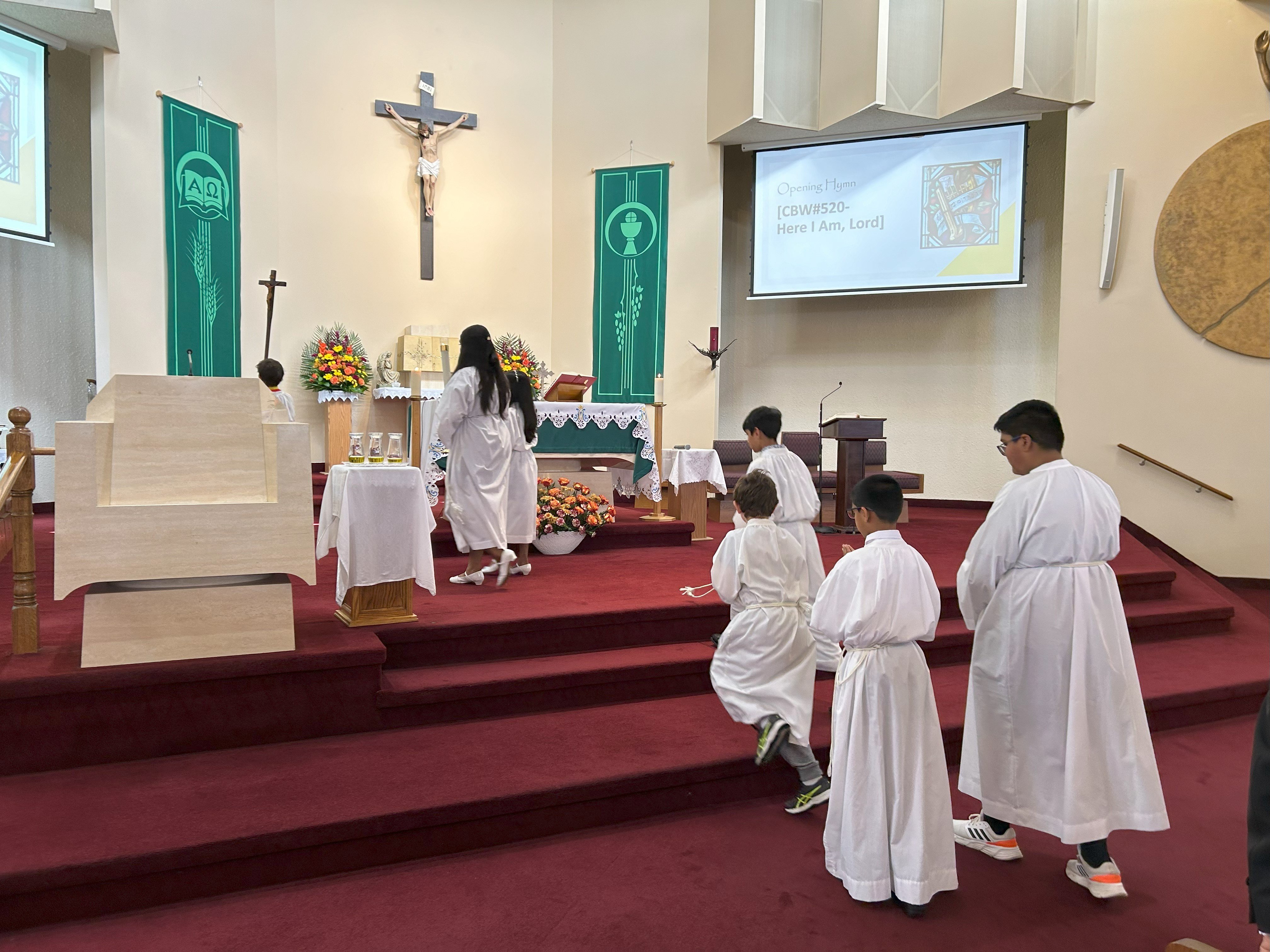 Installation of Fr Xavier