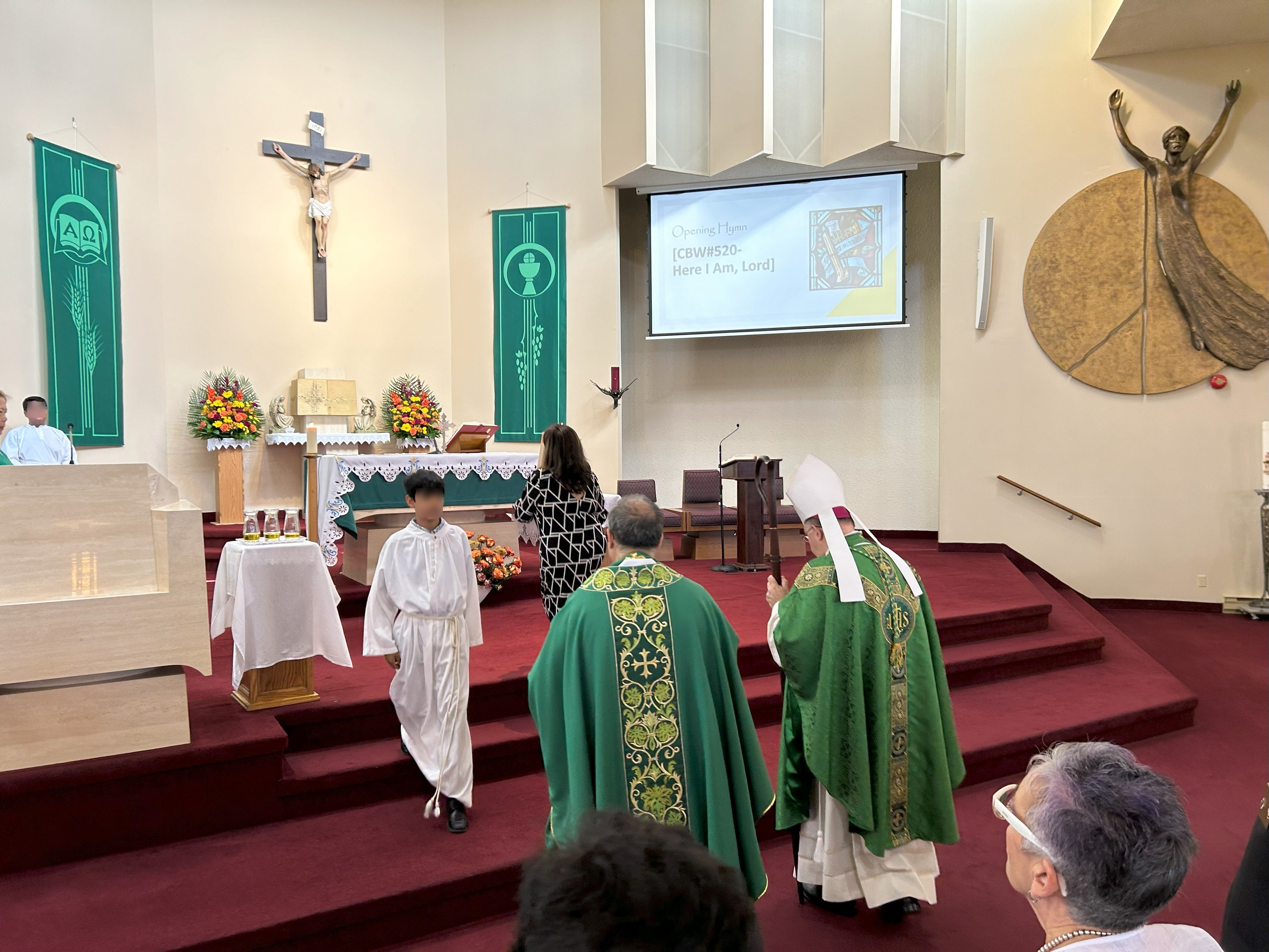 Installation of Fr Xavier