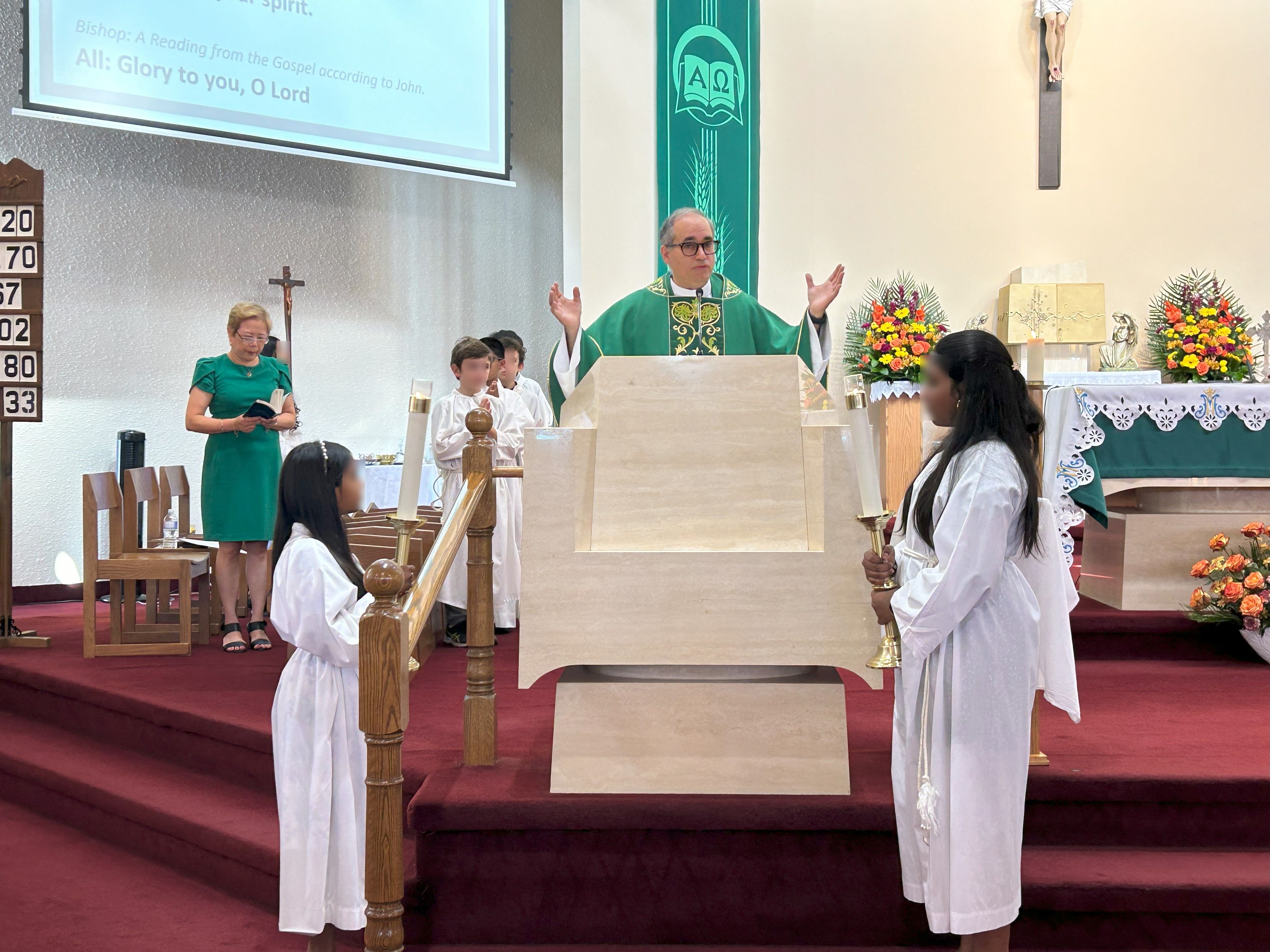 Installation of Fr Xavier