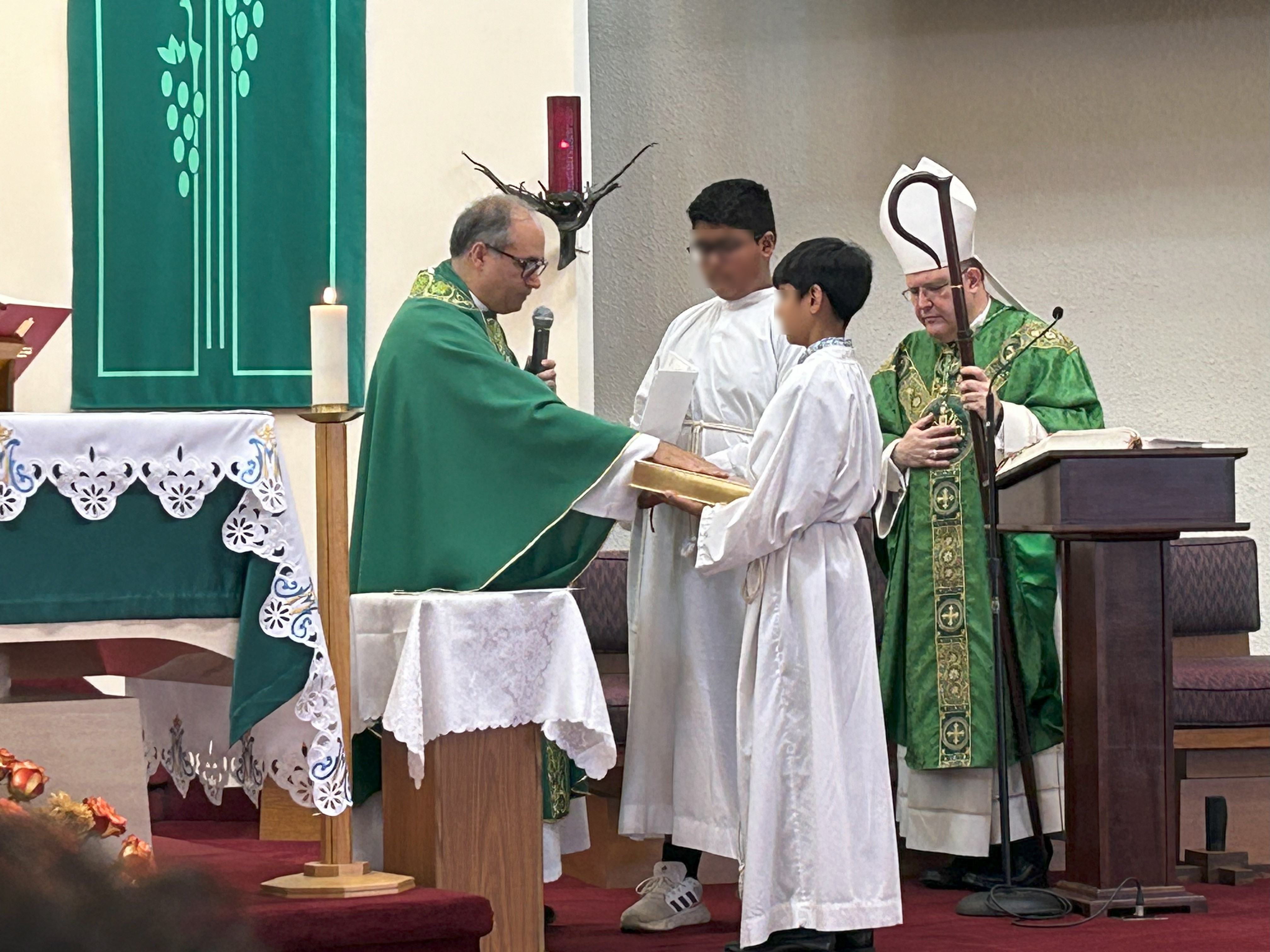 Installation of Fr Xavier