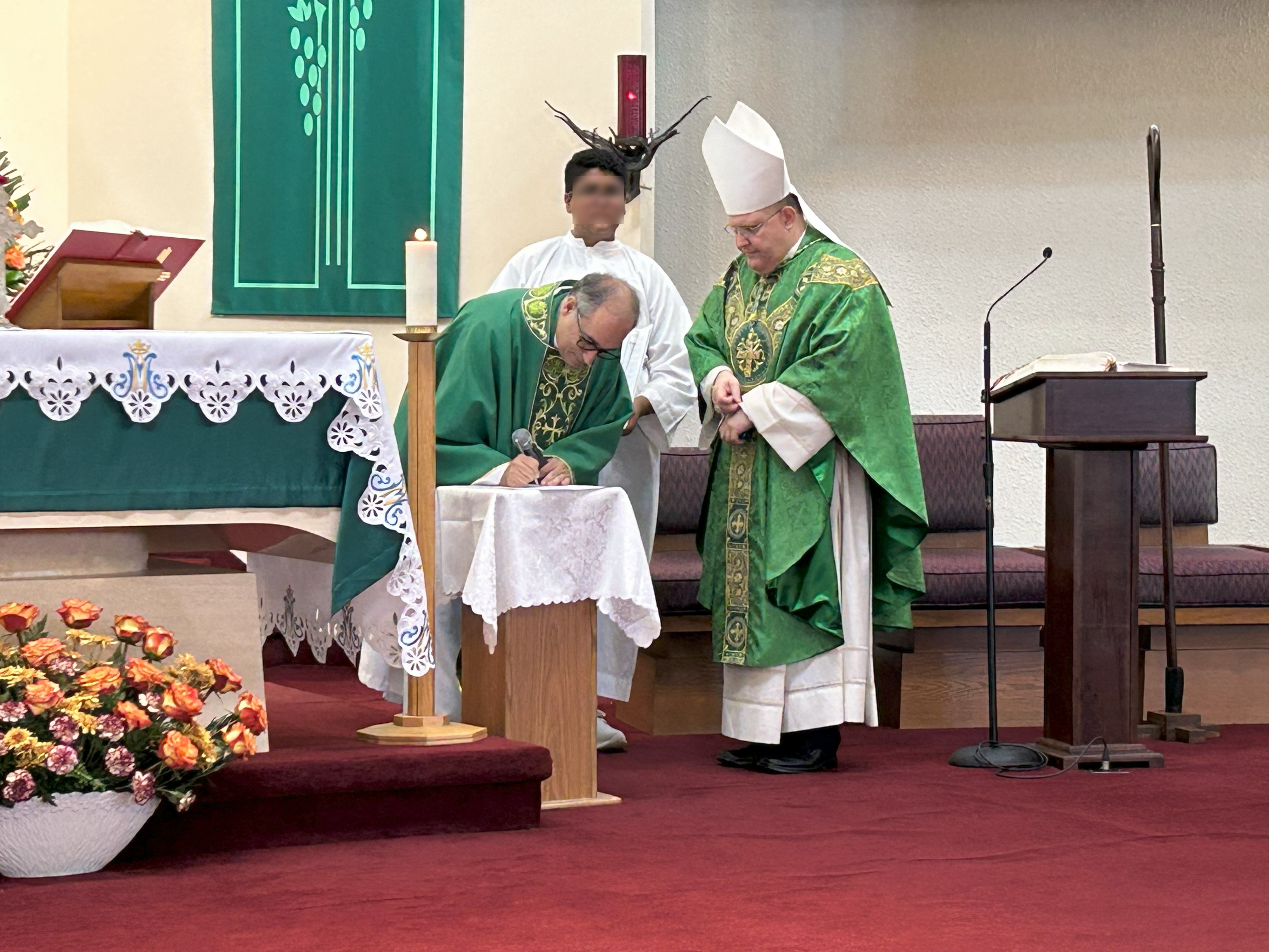 Installation of Fr Xavier