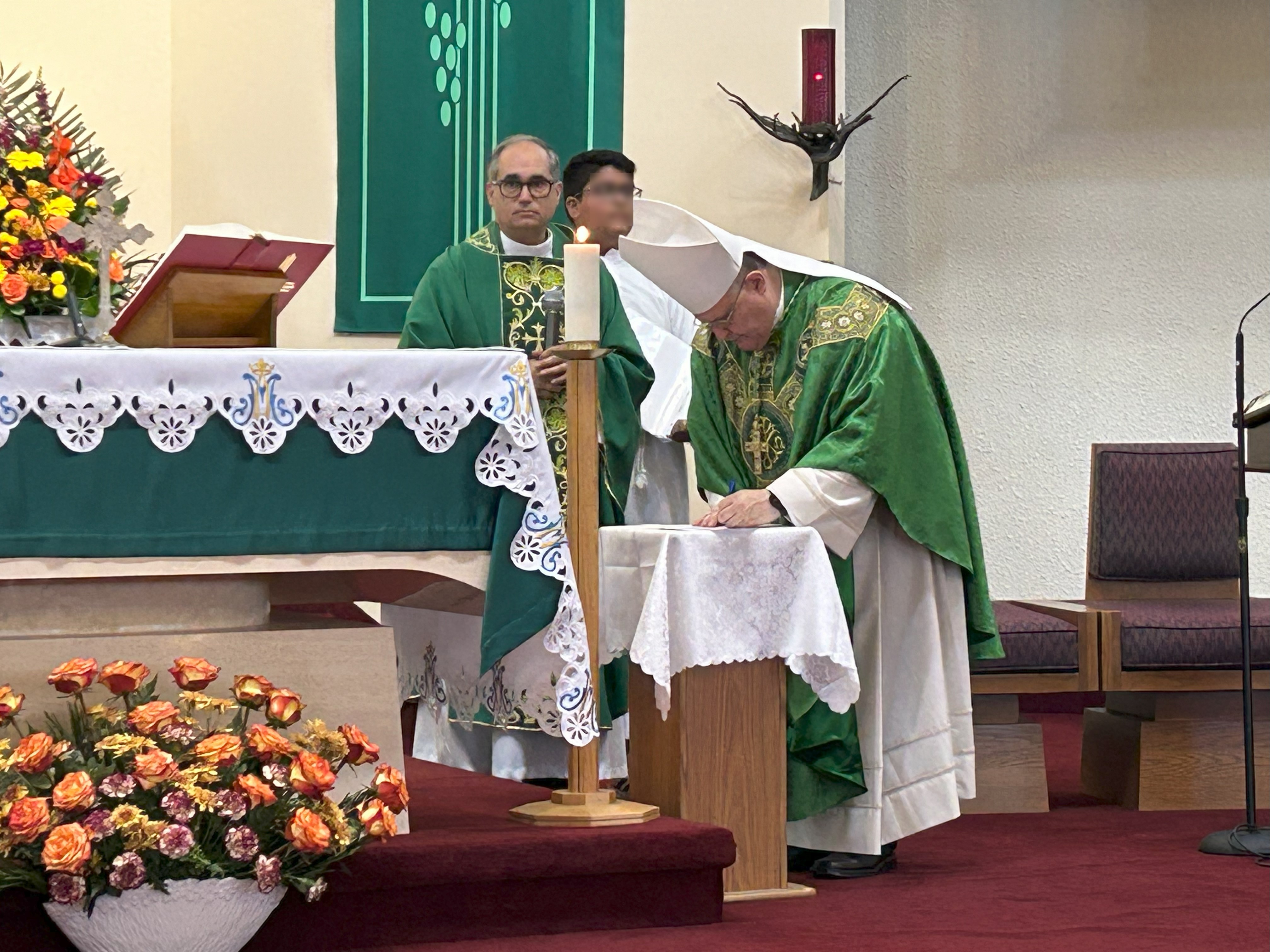 Installation of Fr Xavier