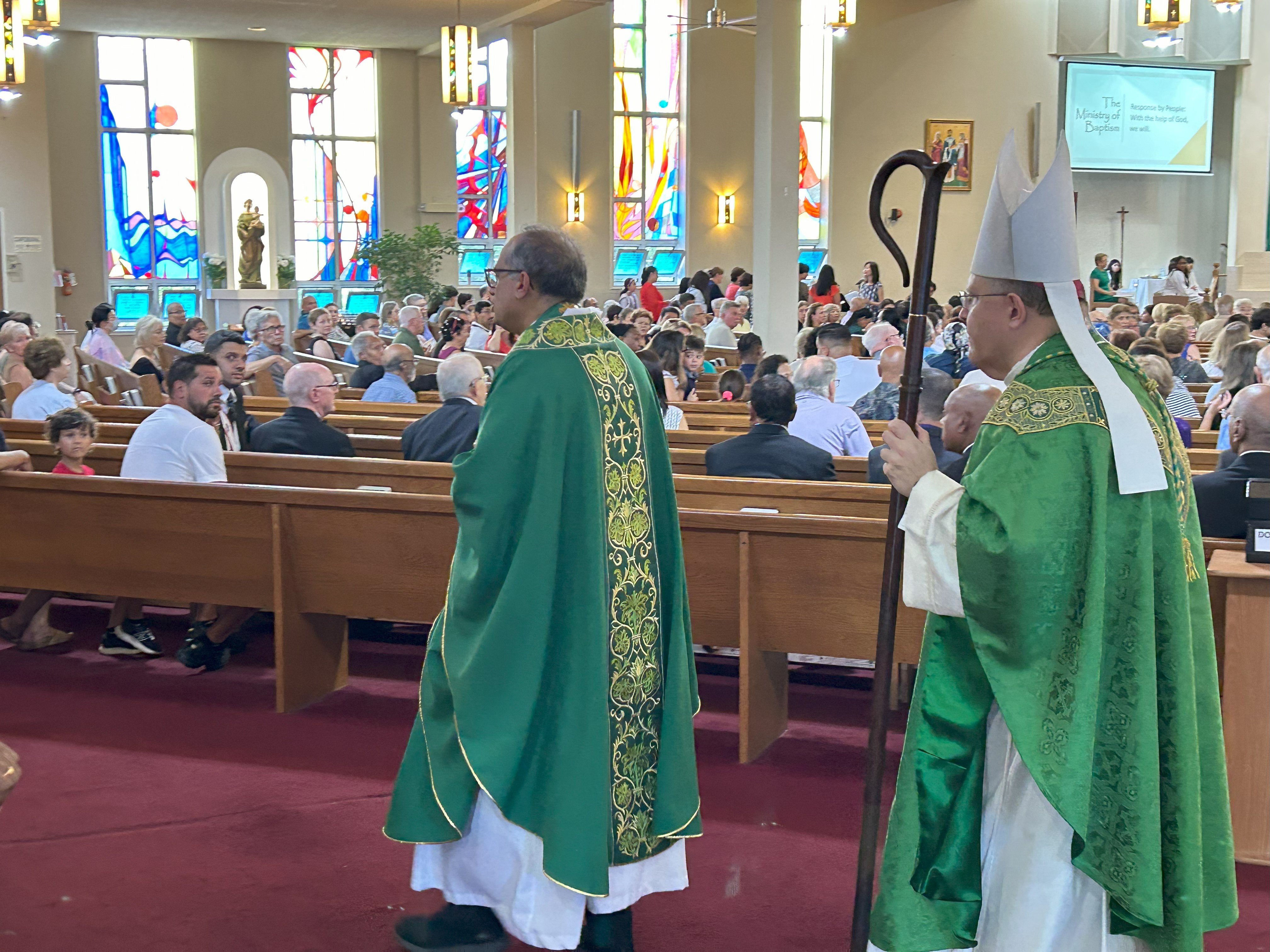 Installation of Fr Xavier