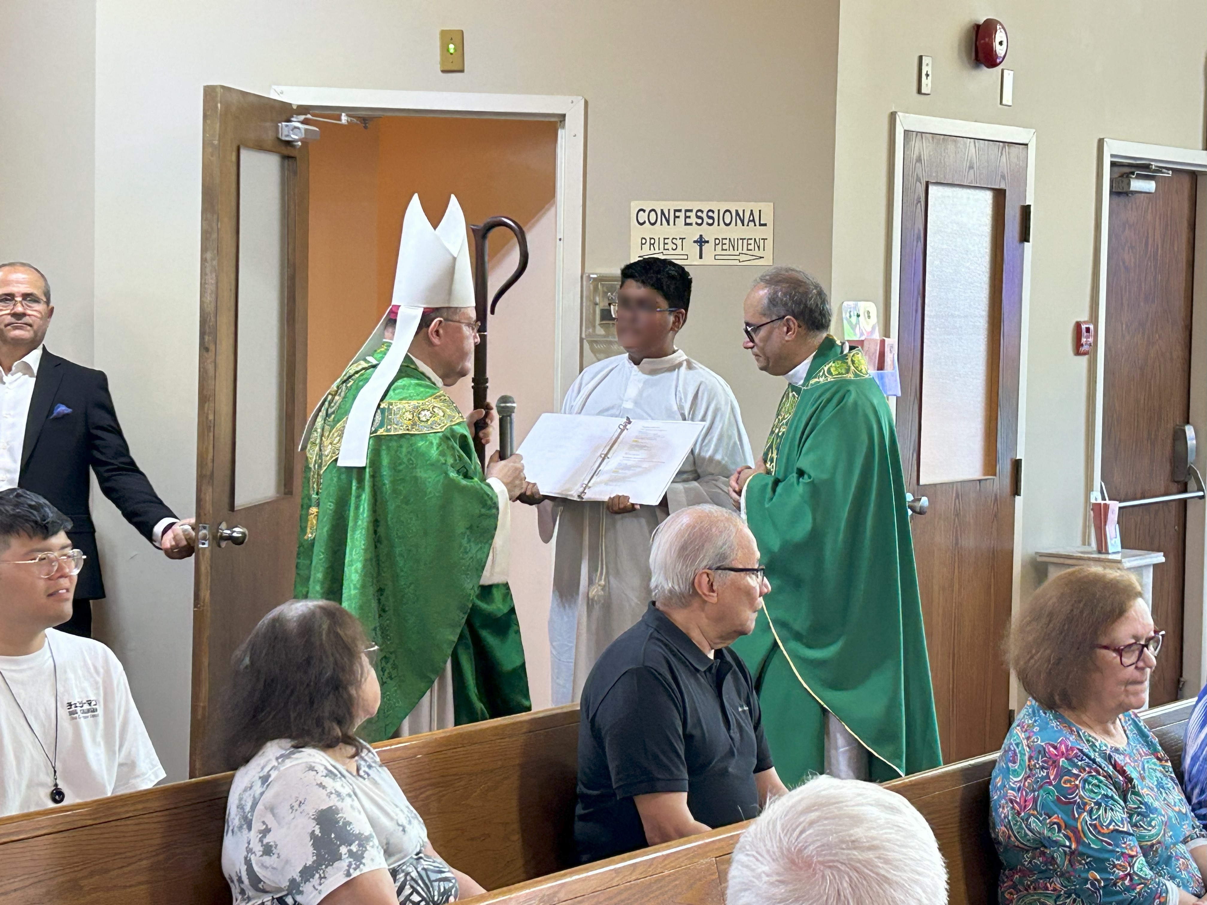 Installation of Fr Xavier