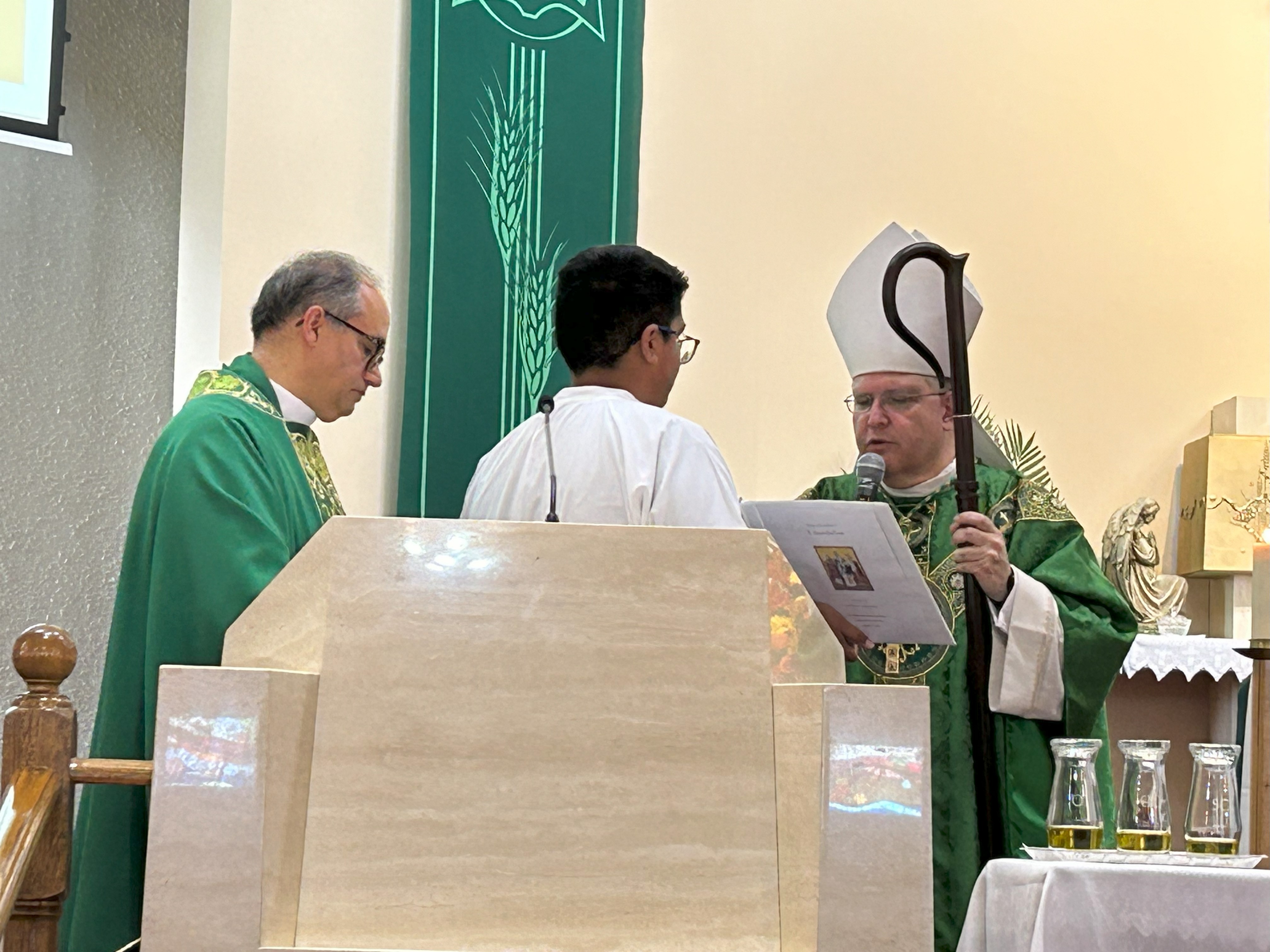 Installation of Fr Xavier