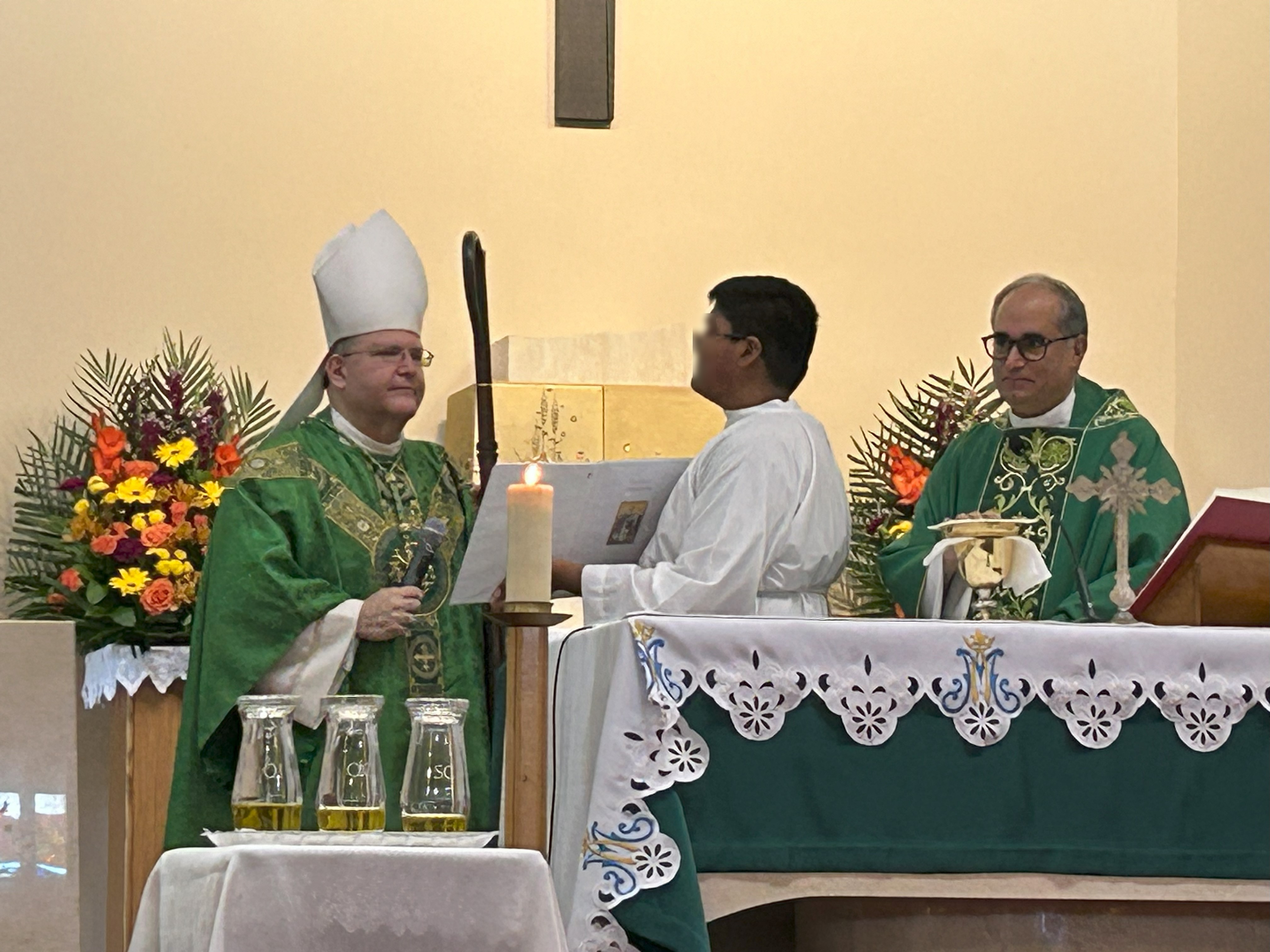 Installation of Fr Xavier