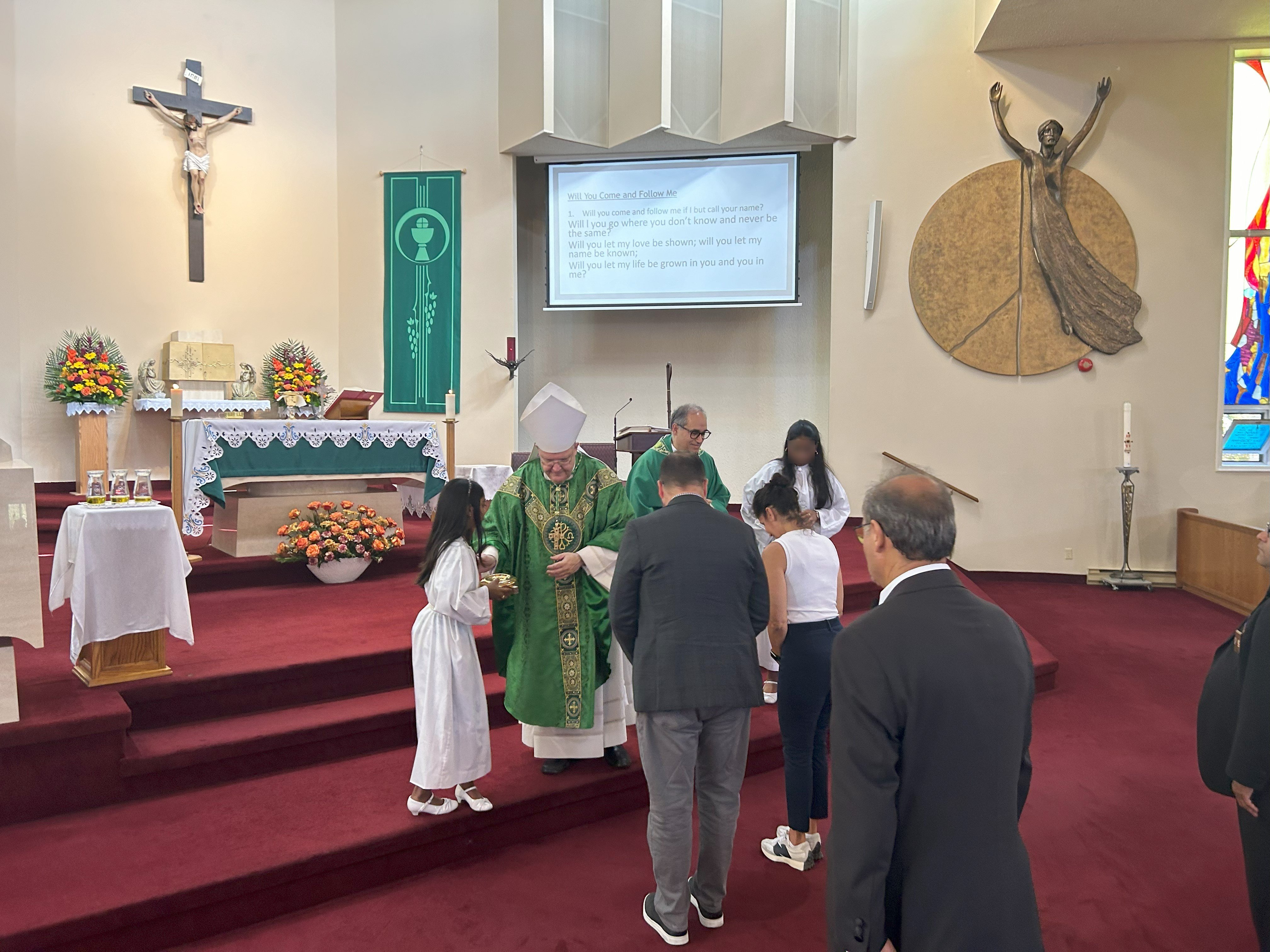 Installation of Fr Xavier