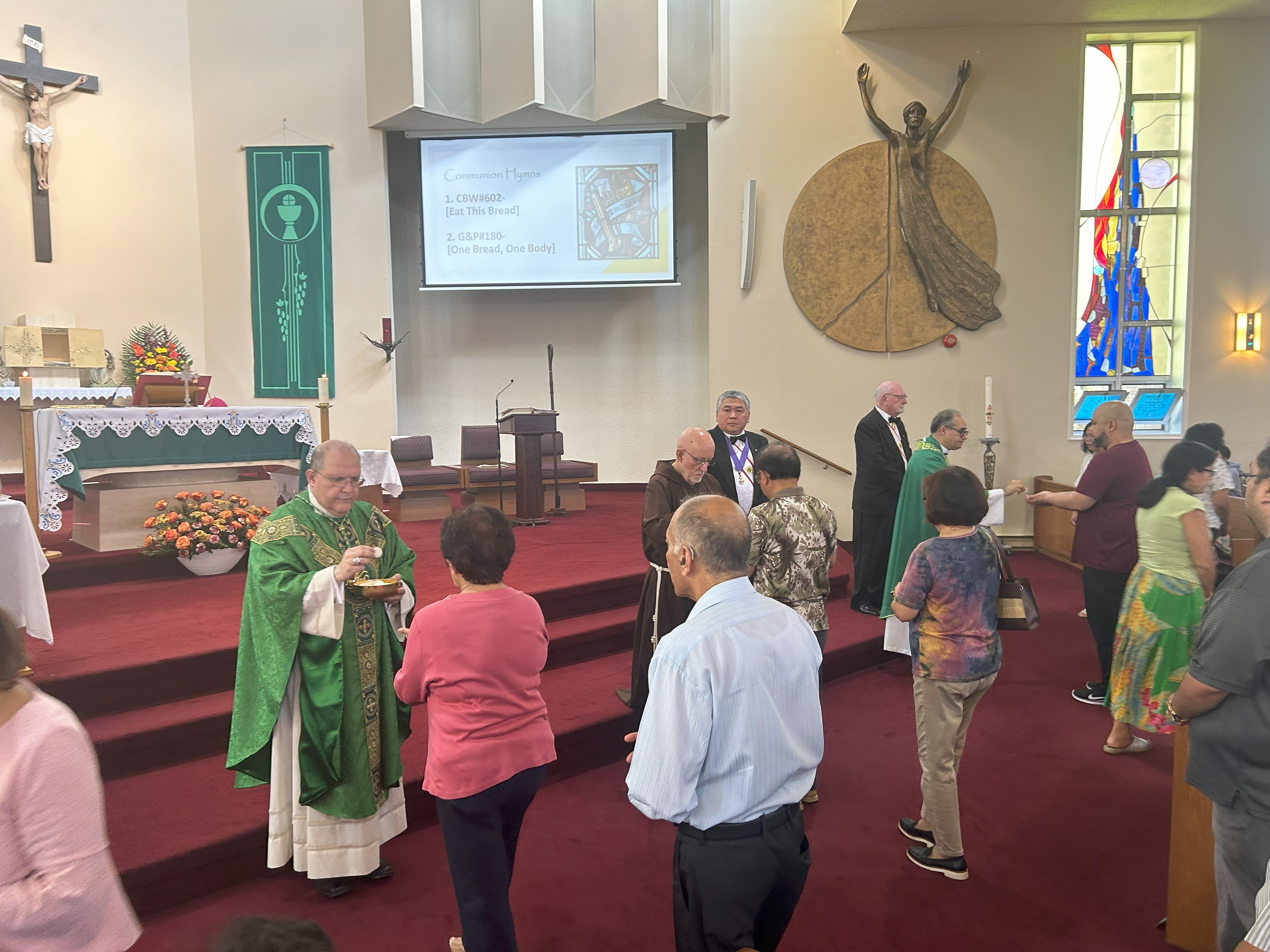 Installation of Fr Xavier