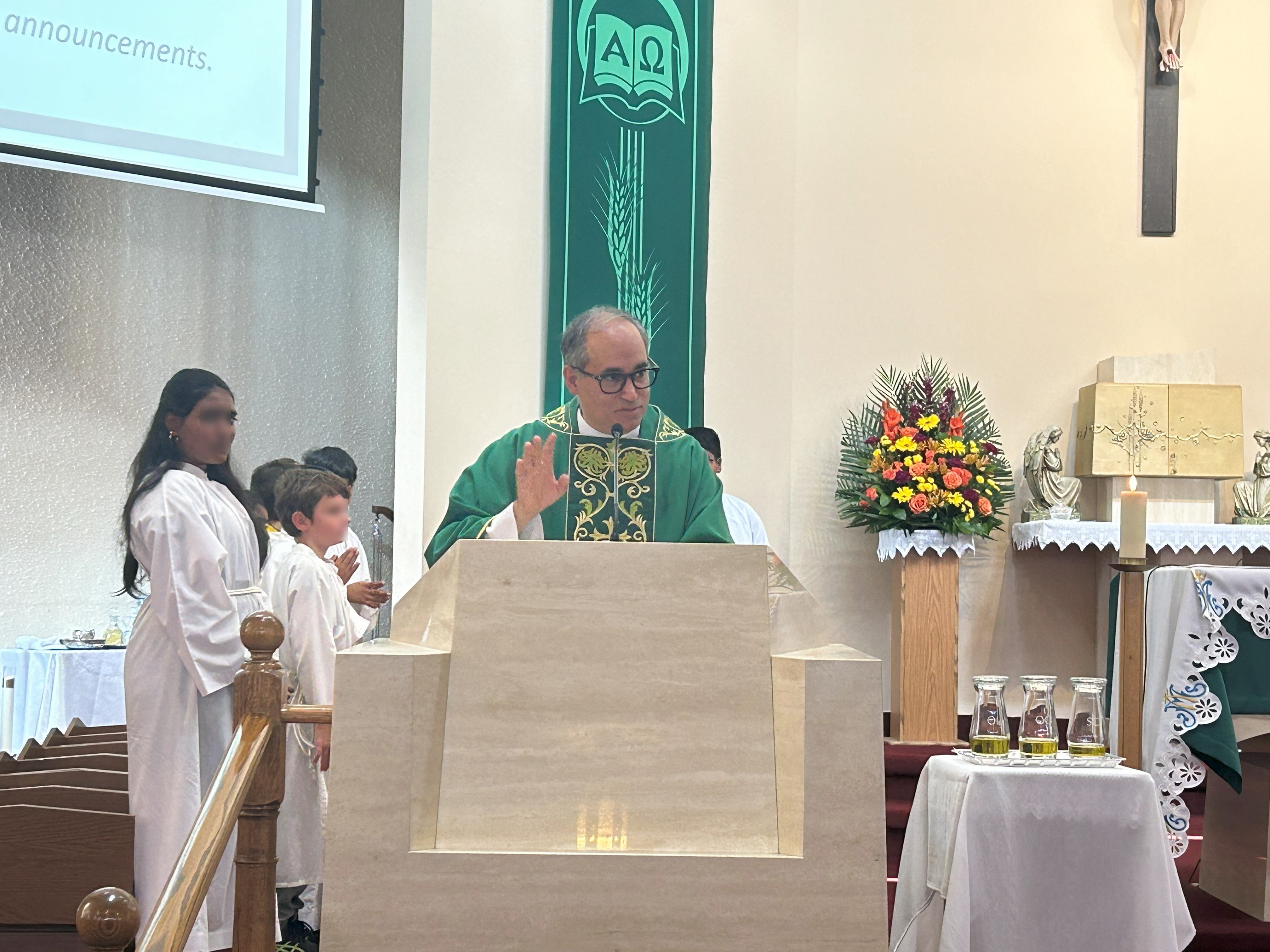 Installation of Fr Xavier