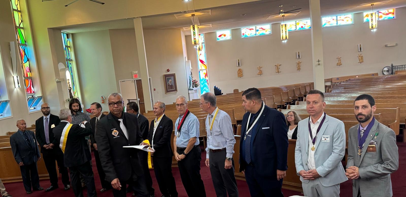 Installation of the Knights of Columbus - September 14, 2024