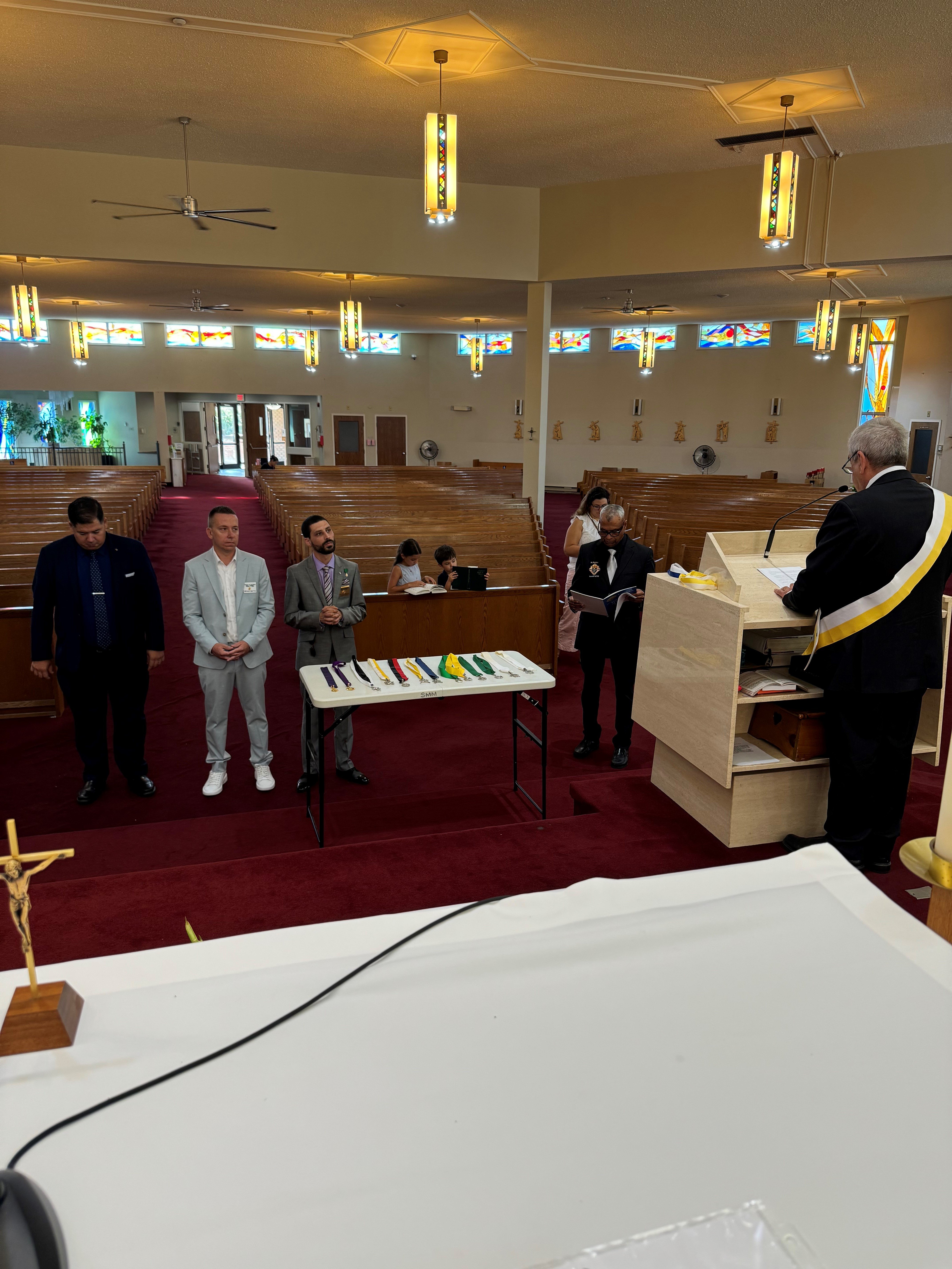 Installation of the Knights of Columbus - September 14, 2024