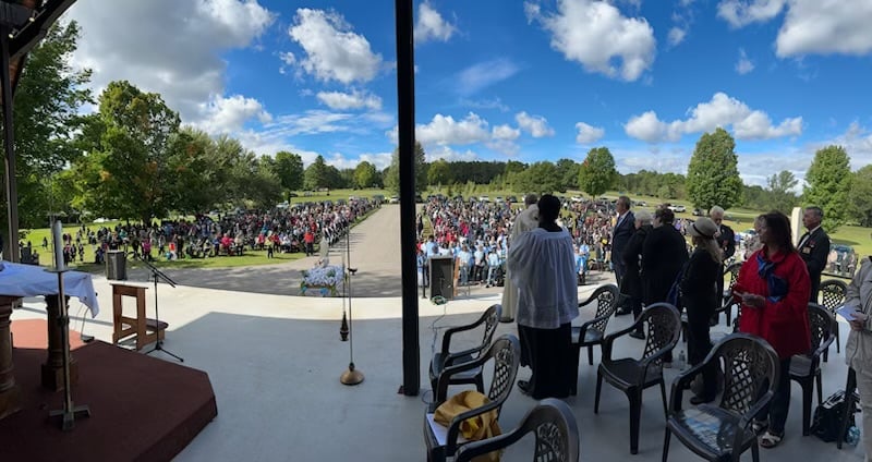 Rosary Sunday in Midland