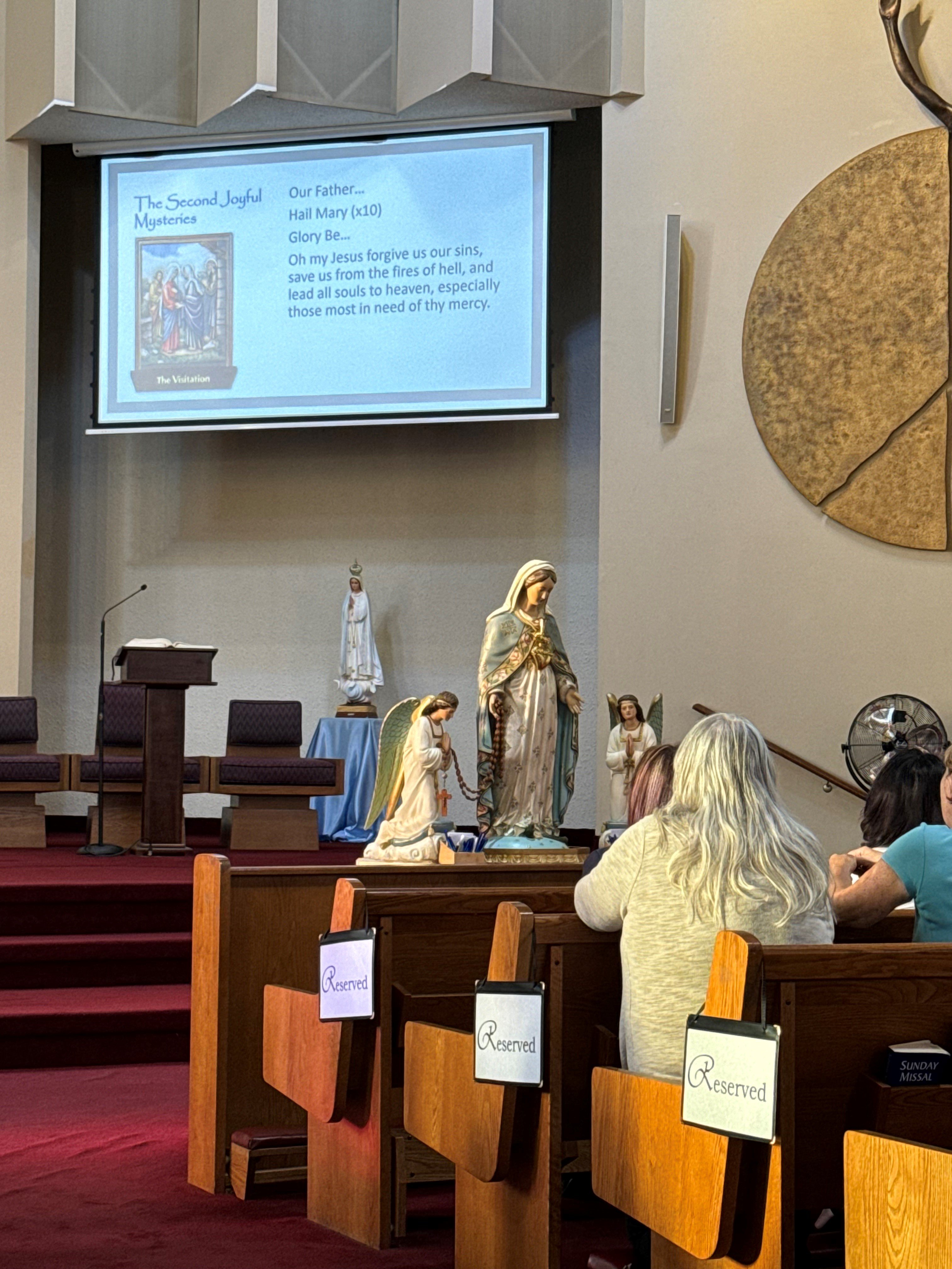 Rosary at Sts. Martha and Mary