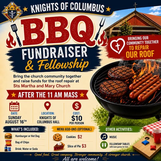 Knights of Columbus BBQ Fundraiser