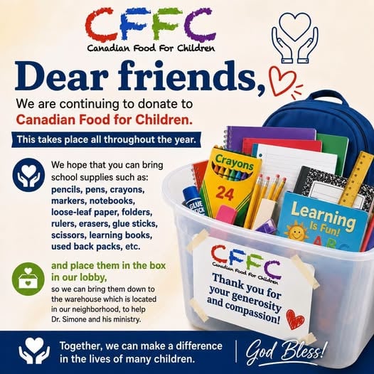 Canadian Food for Children Canadian Food for Children