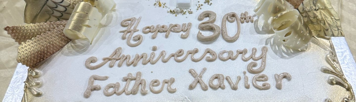Fr Xavier's Ordination Anniversary