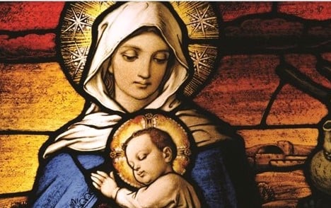 Rosary Sunday Banner