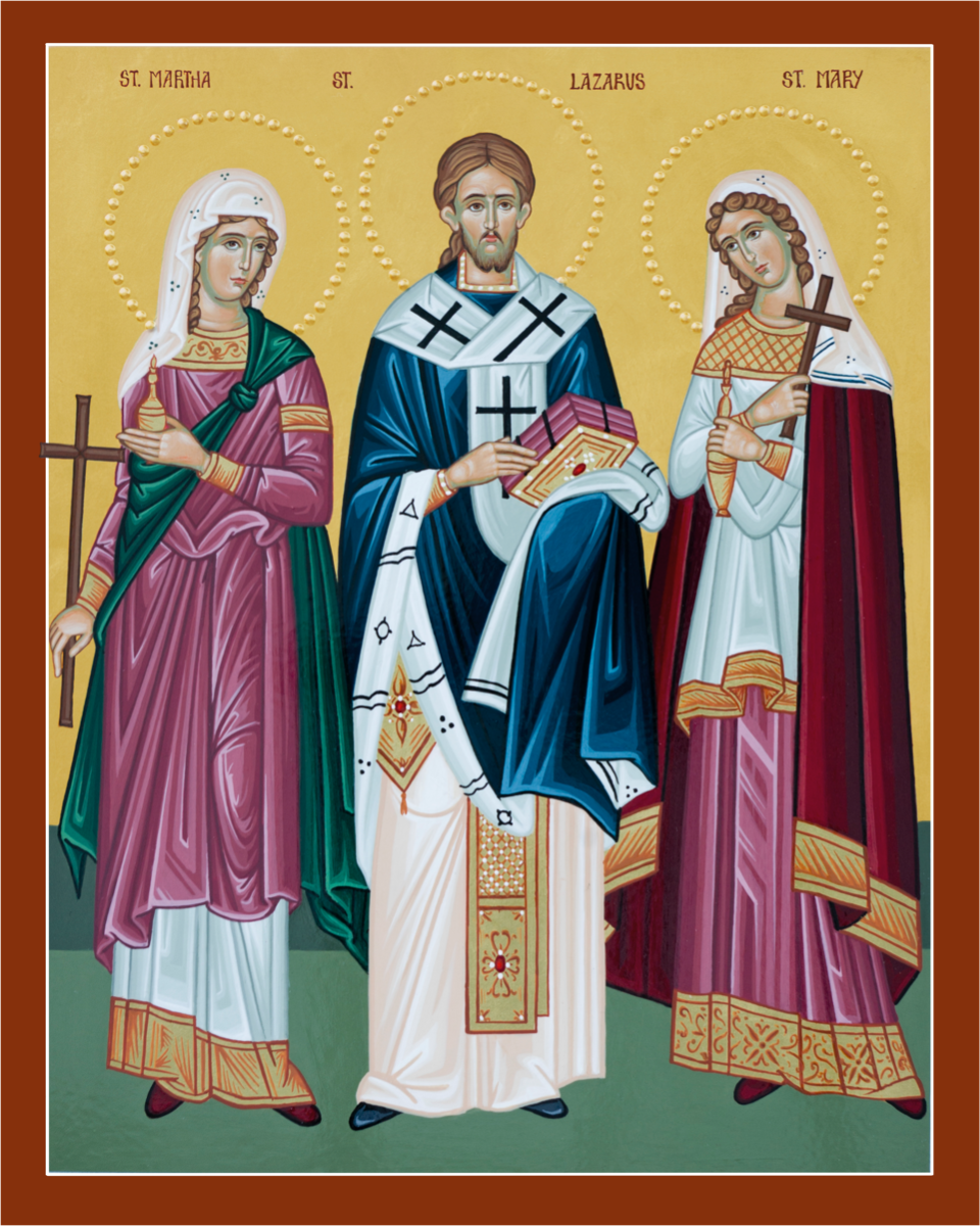 Sts Martha, Mary and Lazarus